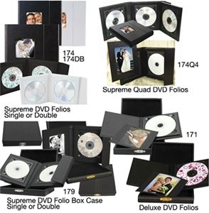 CD DVD Presentation Folios