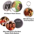 Photo Buttons sports teams, sports clubs, school sports