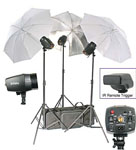 3 Monolite Photo Flash Kit