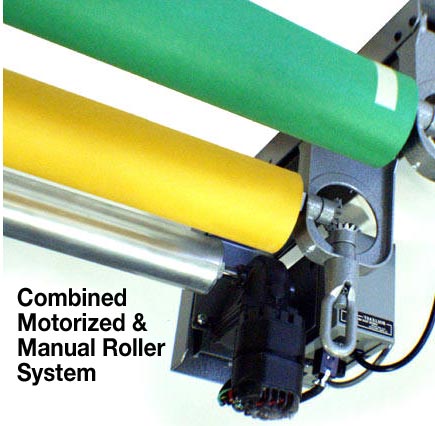 Background Roller System for Universities