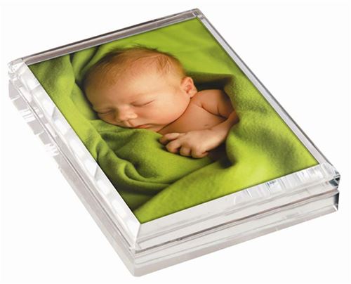 2" x 2-7/8" Photo Paperweights