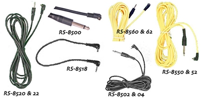 Male Photo Cords to 3.5mm/6.3mm