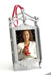 Christmas Sled Photo Ornament Frame